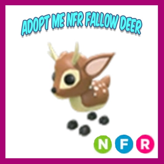 Adopt Me - NFR Fallow Deer (Neon Fly Ride)