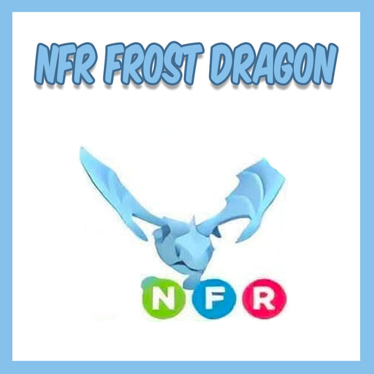 Adopt Me - NFR Frost Dragon (Neon Fly Ride)