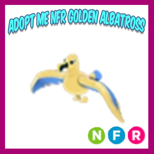 Adopt Me - NFR Golden Albatross (Neon Fly Ride)