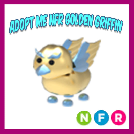 Adopt Me - NFR Golden Griffin (Neon Fly Ride)